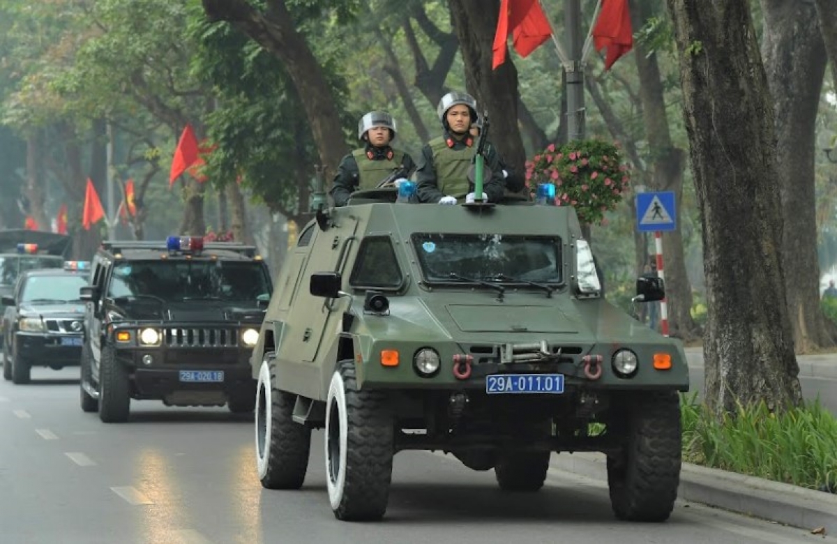 Security forces deployed in capital to protect 13th National Party Congress